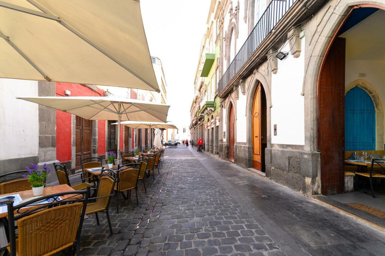 Ferienwohnung Open Air Historic Penthouse Vegueta Las Palmas / Gran Canaria Exterior foto