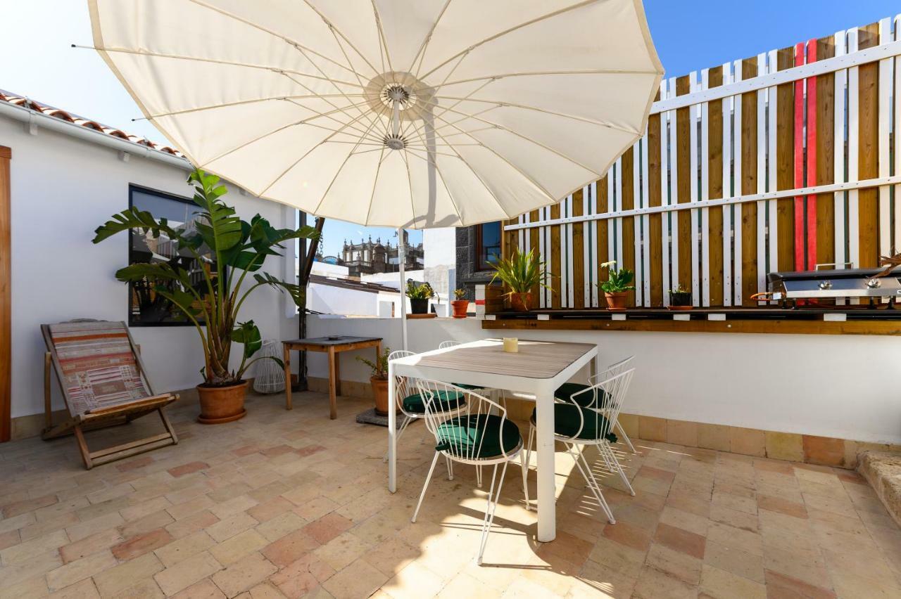 Ferienwohnung Open Air Historic Penthouse Vegueta Las Palmas / Gran Canaria Exterior foto